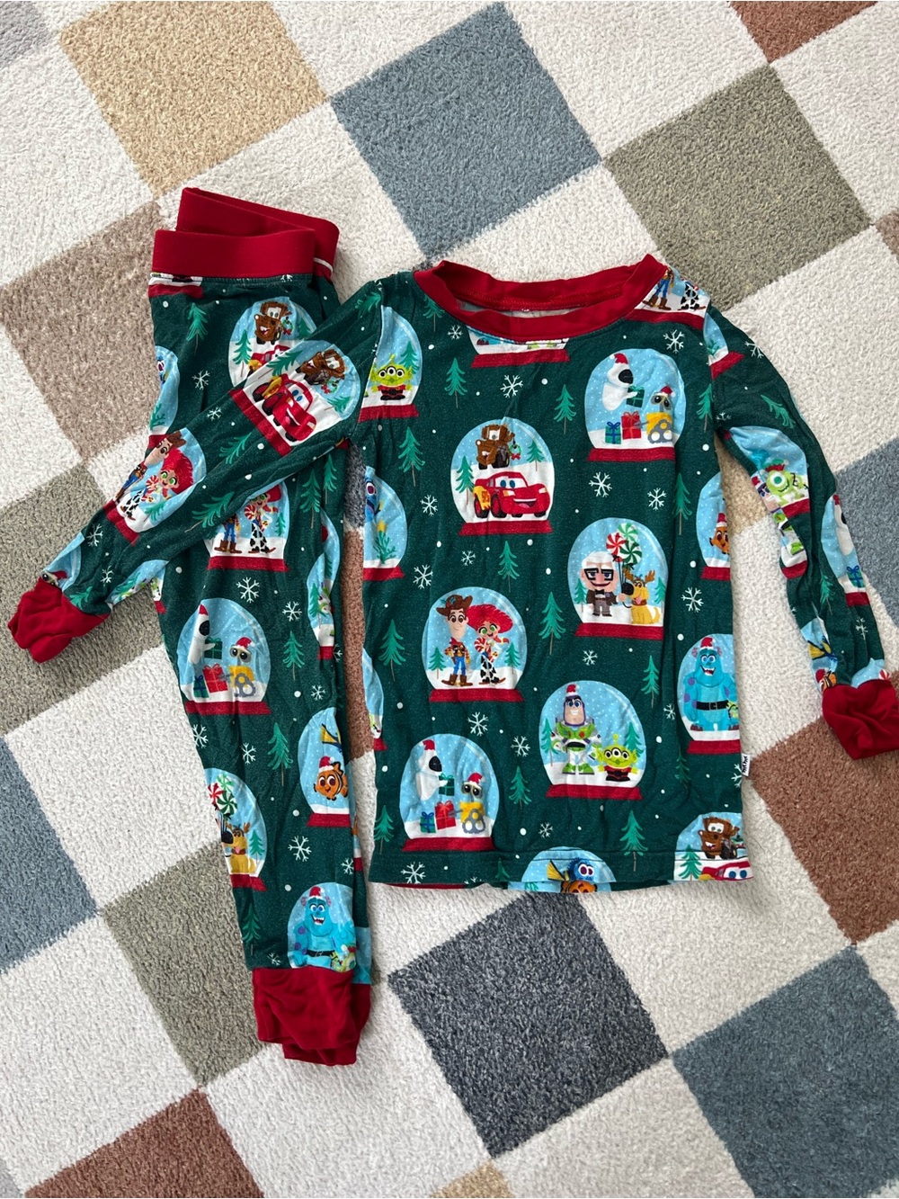 Little Sleepies Disney Pixar Christmas PJs 18-24m